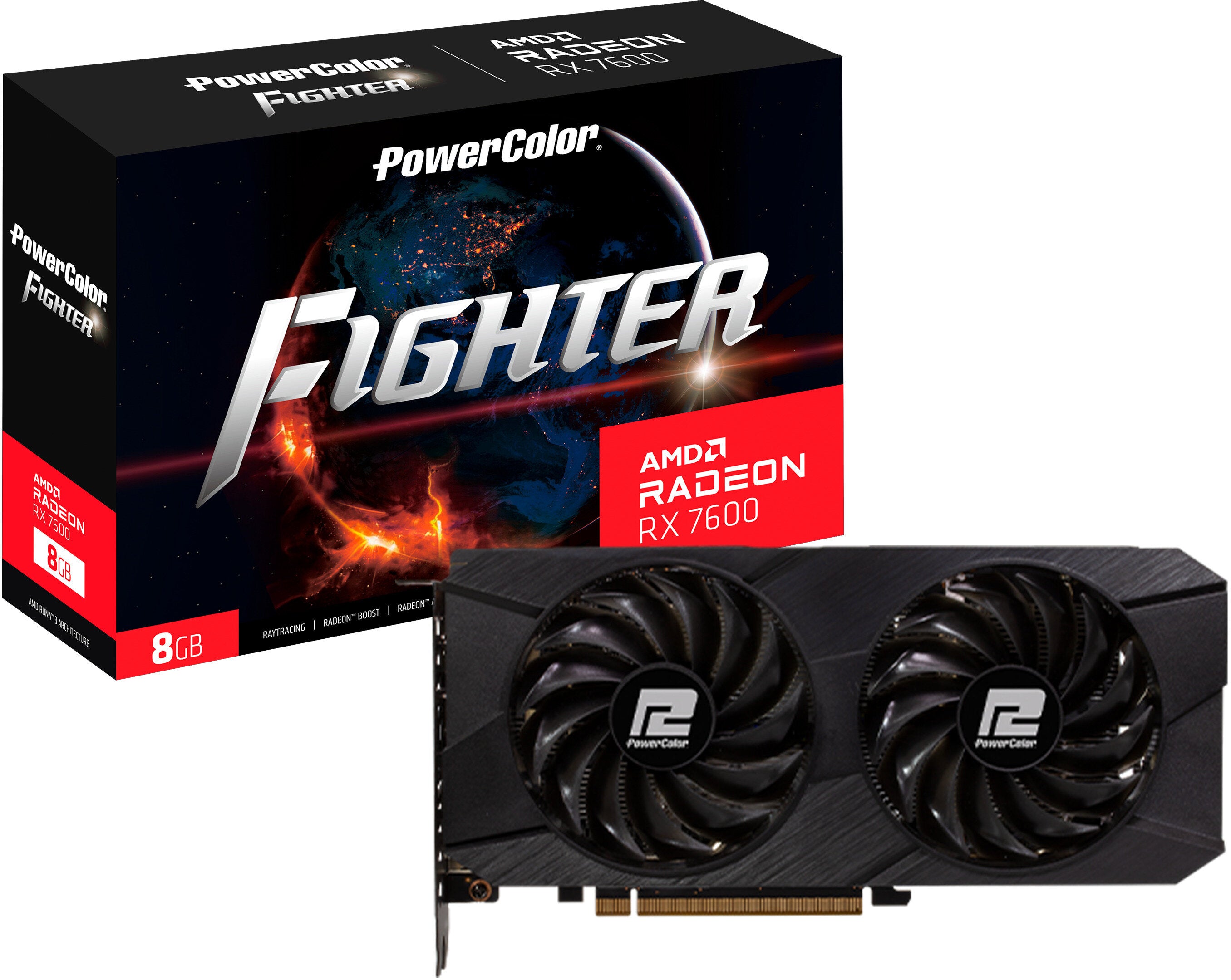 PowerColor Radeon RX 7600 Fighter 8GB V2