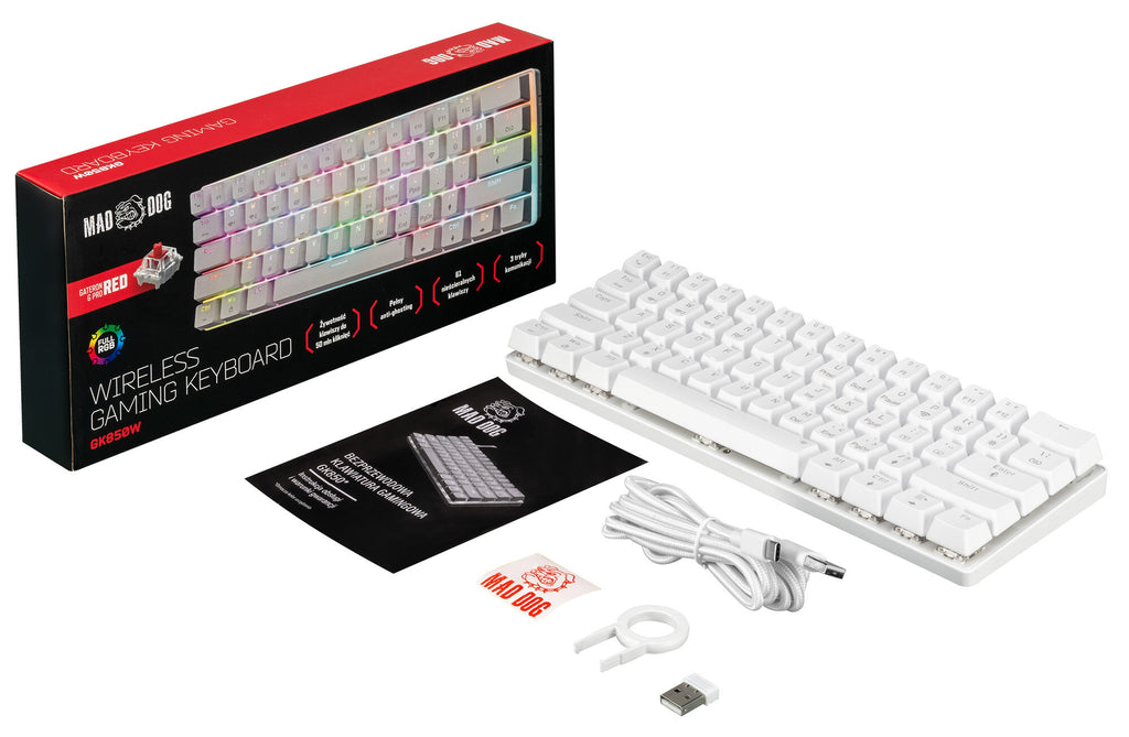 Mad Dog GK850W Gateron Red