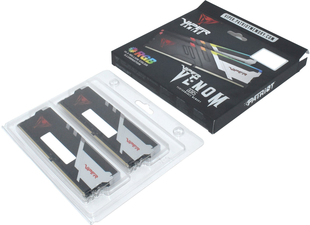 Patriot Viper Venom RGB 32GB (2×16GB) DDR5-6000 CL30