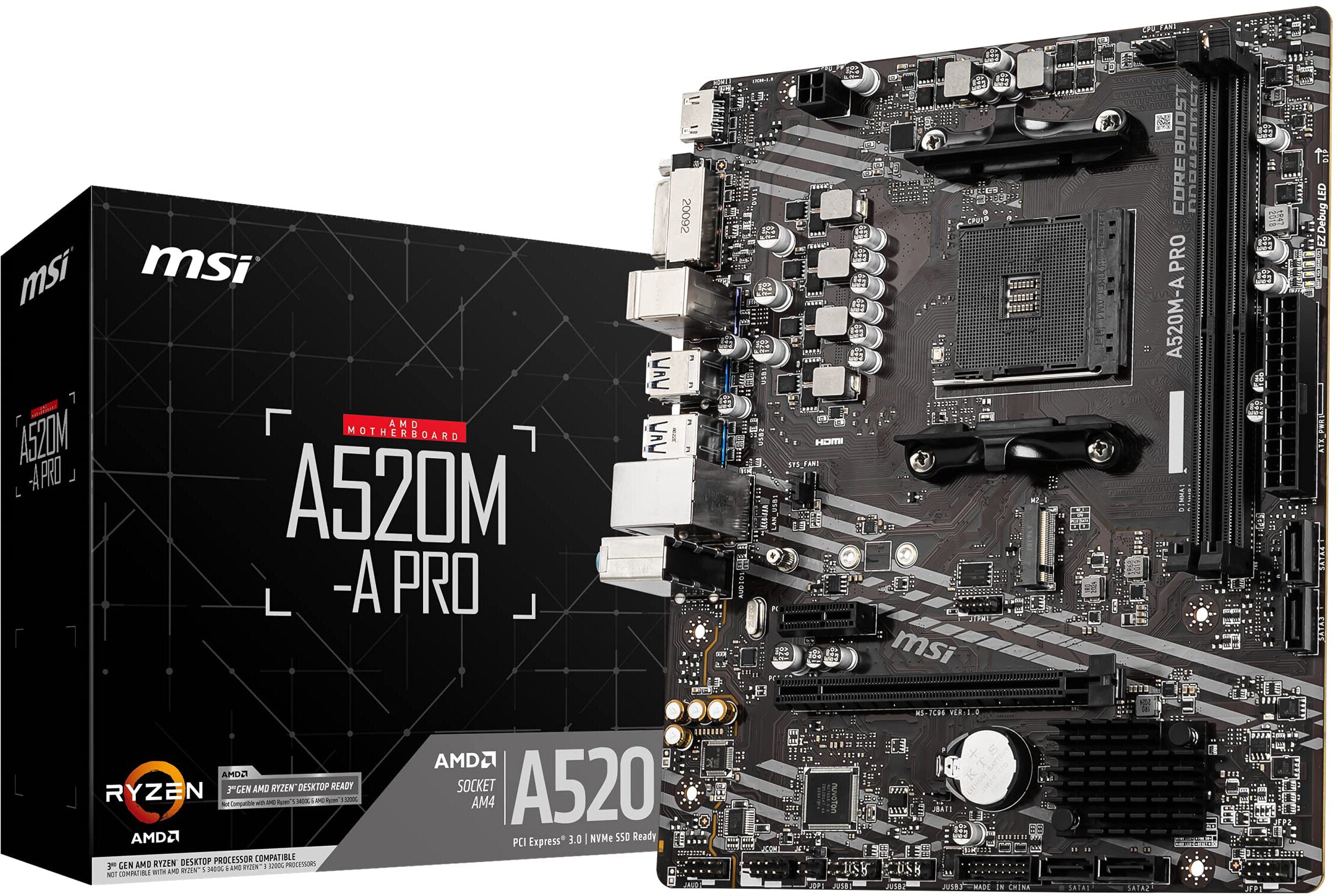 MSI A520M-A PRO