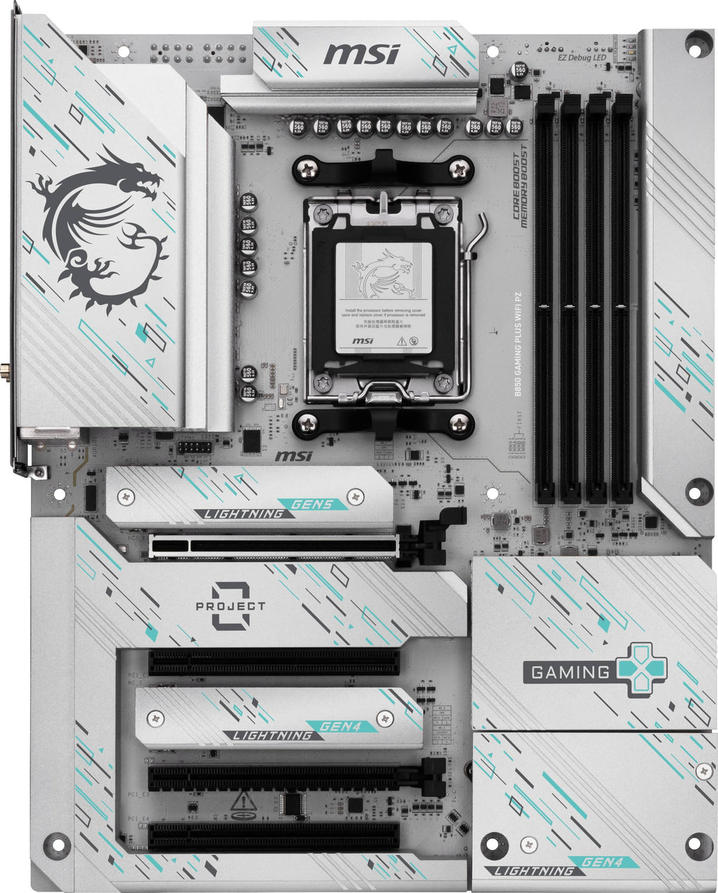 MSI B850 Gaming Plus WiFi PZ